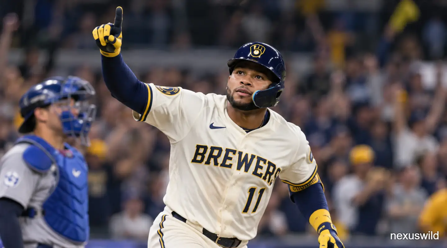 Jackson Chourio Walk-Off Sends Brewers to 2-0 NLDS Lead Over Padres