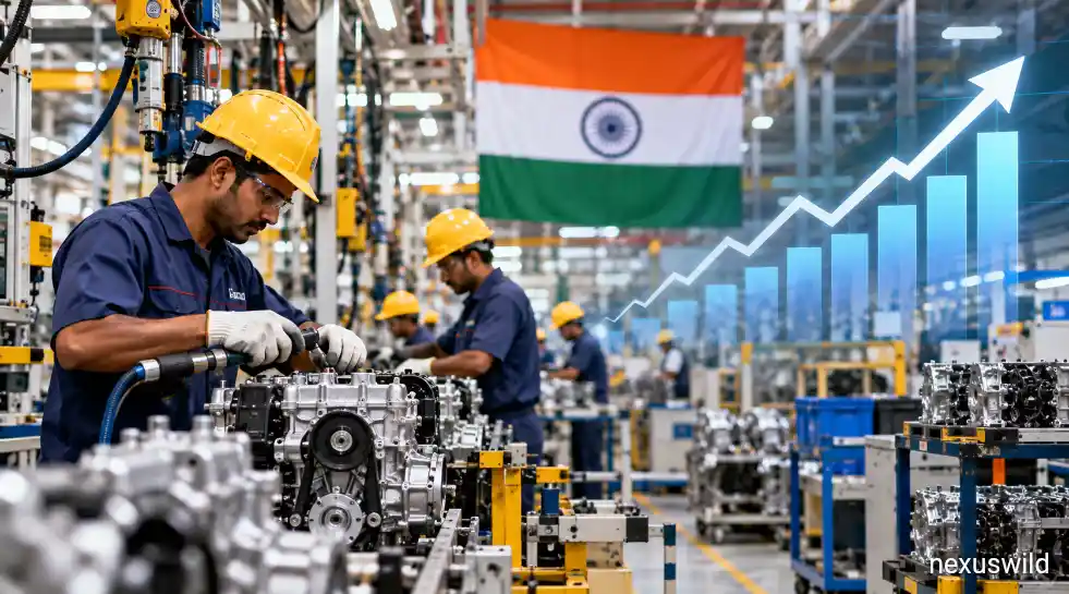 India Manufacturing Growth Hits Seven-Month High in September
