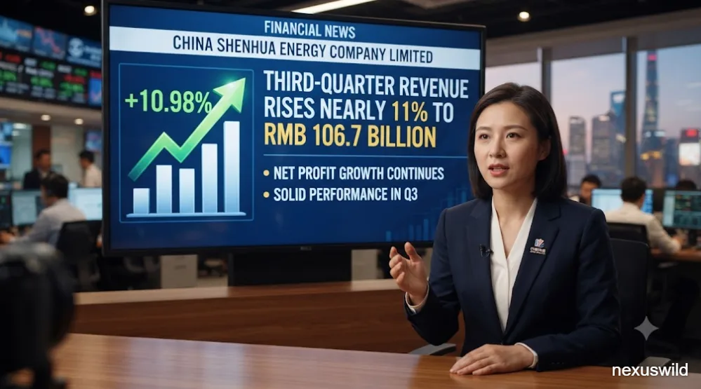 China Shenhua’s Third-Quarter Revenue Rises Nearly 11% to RMB 106.7 Billion