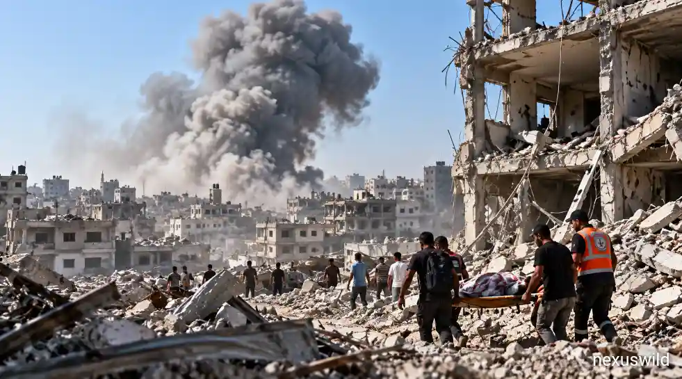 Israeli Airstrike in Central Gaza Kills One, Injures 11