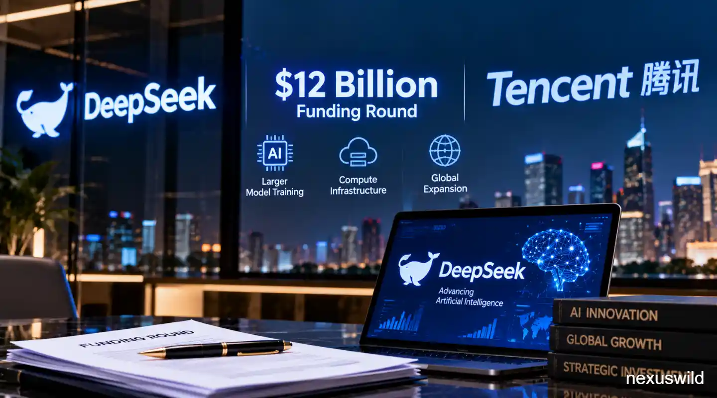 DeepSeek Nears $12 Billion Funding Round Backed by Tencent