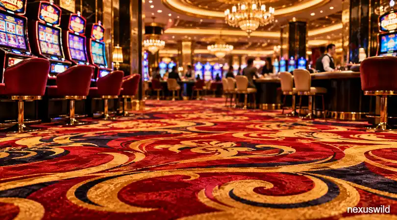 Why Casinos Use Bold Carpet Designs