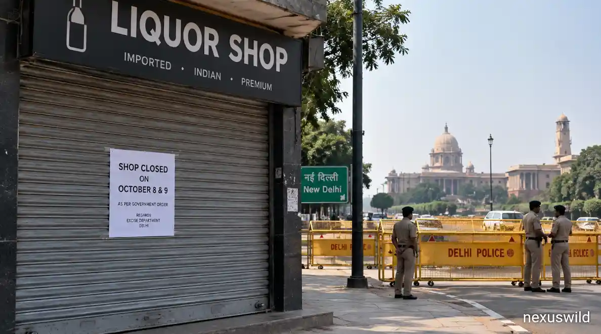 Delhi Shuts Liquor Shops for 2 Days Before Oct 10 Protest