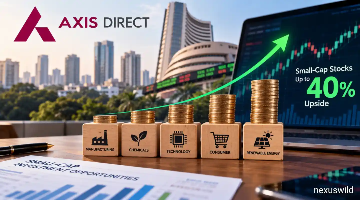 Axis Direct Names 5 Small-Cap Stocks With Up to 40% Upside