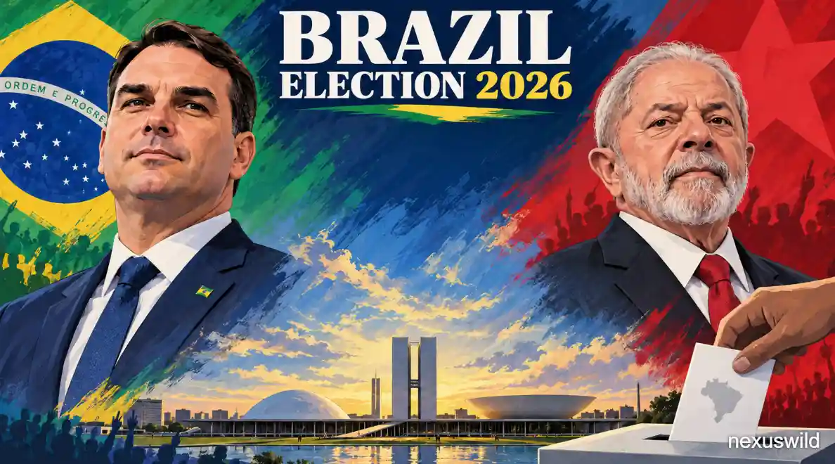 Brazil Election 2026: Flávio Bolsonaro Leads Lula, Runoff Set for October 25