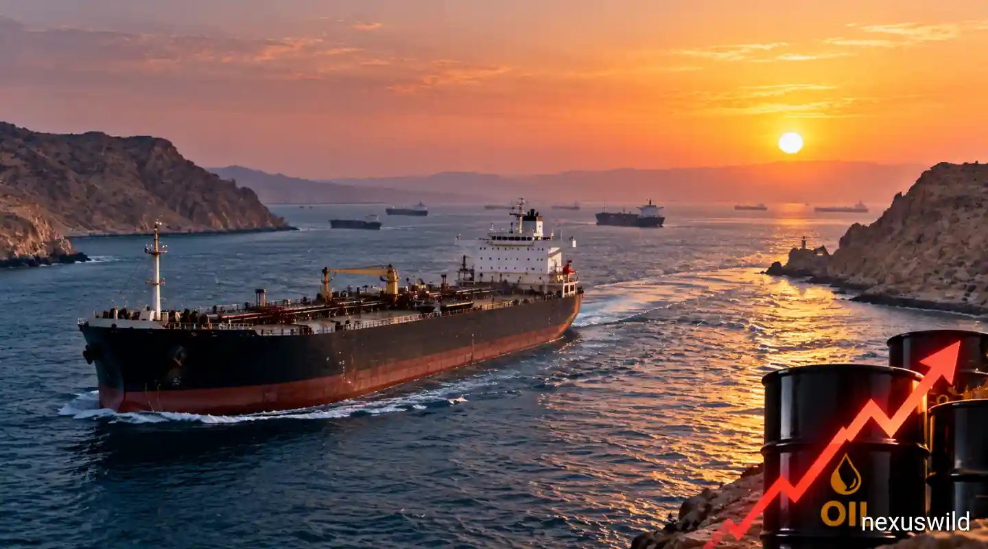 Hormuz Shipping Hits Two-Month Low as Oil Tops $100